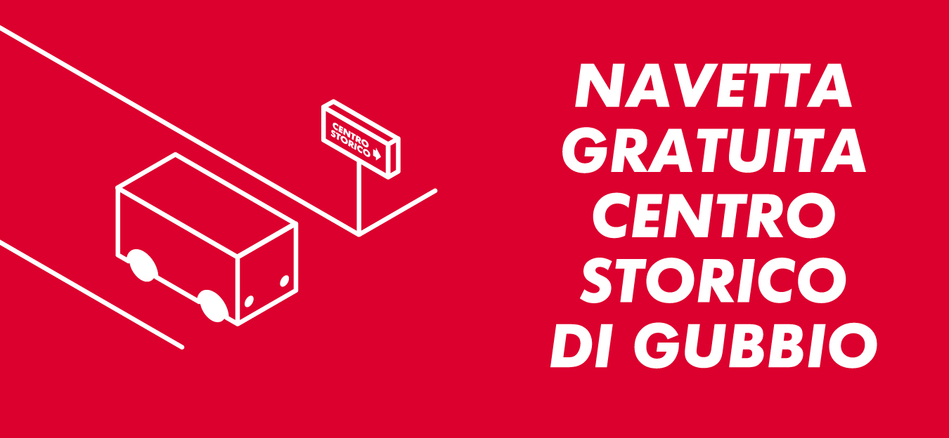Navetta gratuita centro storico di Gubbio