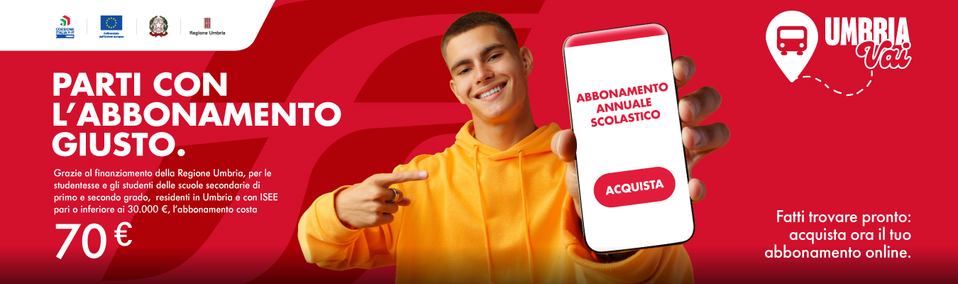 Acquista online l'abbonamento scolastico Busitalia