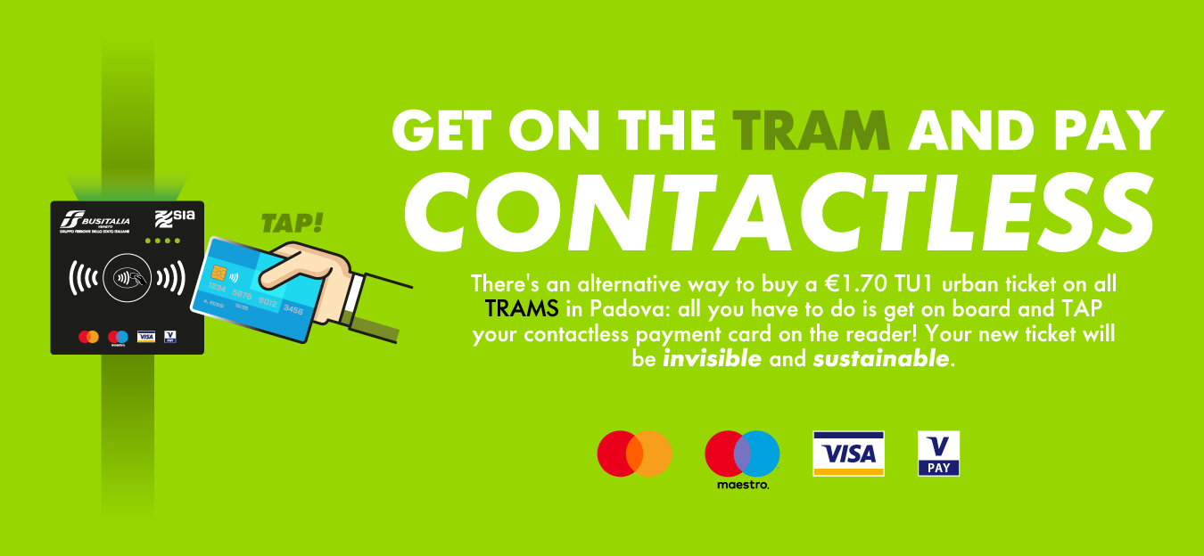 Get on the bus and pay contactless